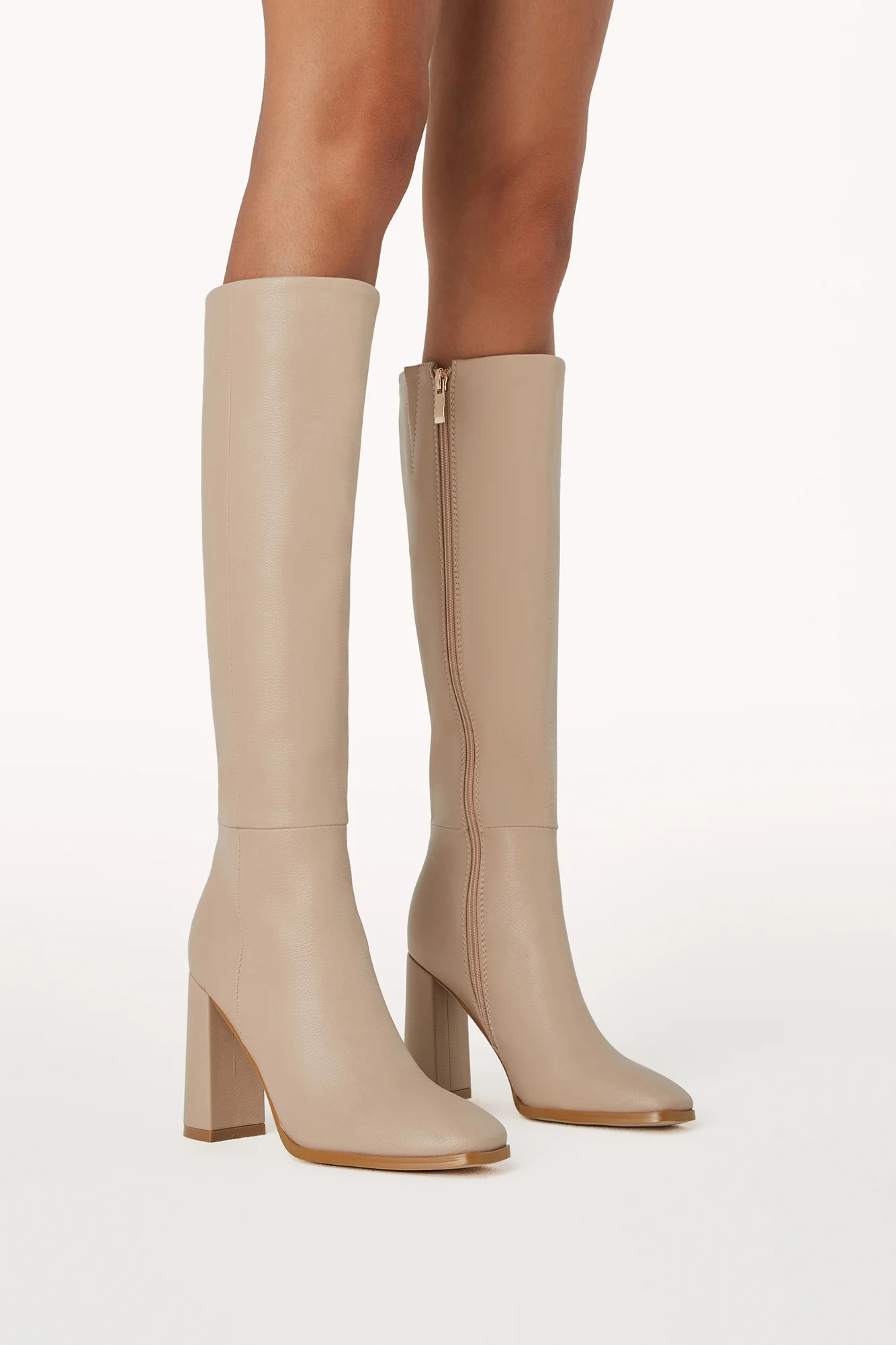 Rudy Knee High Boot Biscuit