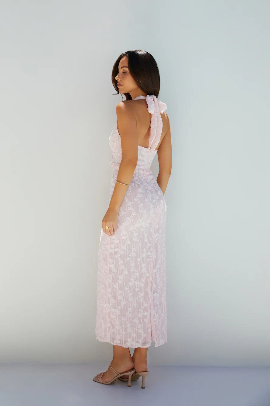 Enchanted Mist Maxi Dress Pink