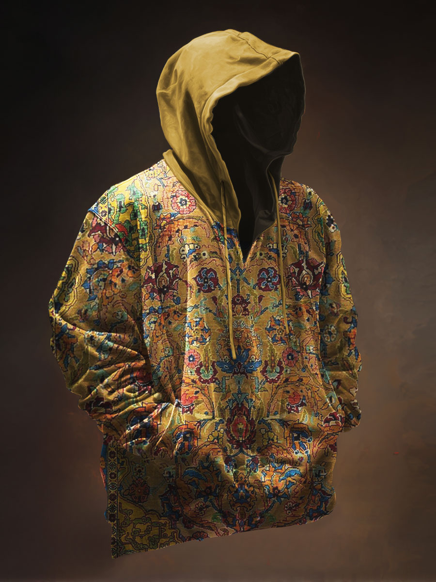 Art Print Casual Hoodie Sweatshirt