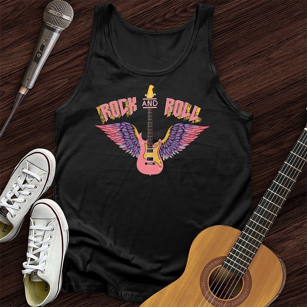 Rock and Roll is Pink Tank Top