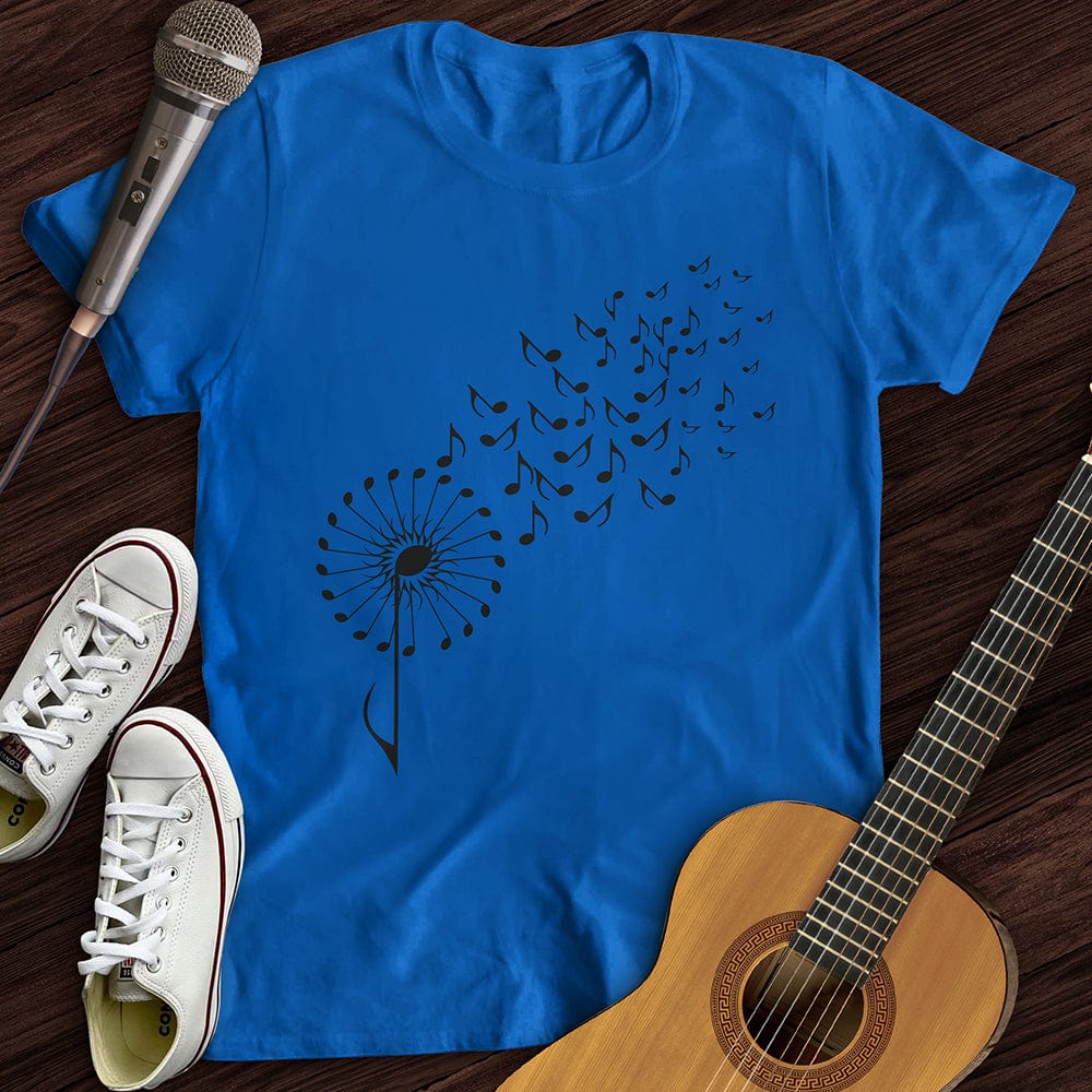 Music Note Dandelion T-Shirt