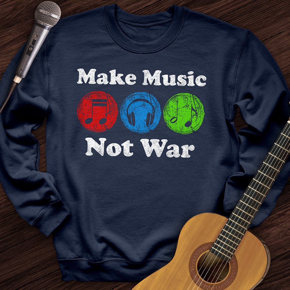 Make Music Dots Crewneck