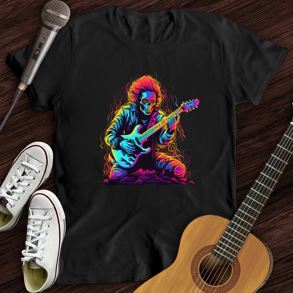 Pastel Skeleton Guitar T-Shirt