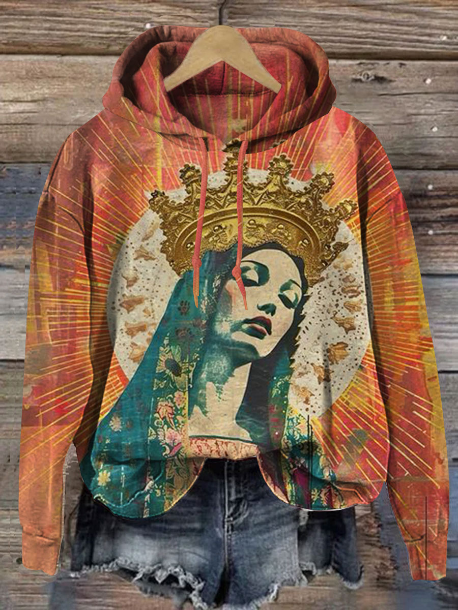 Vintage Art Prints Casual Sweatshirt