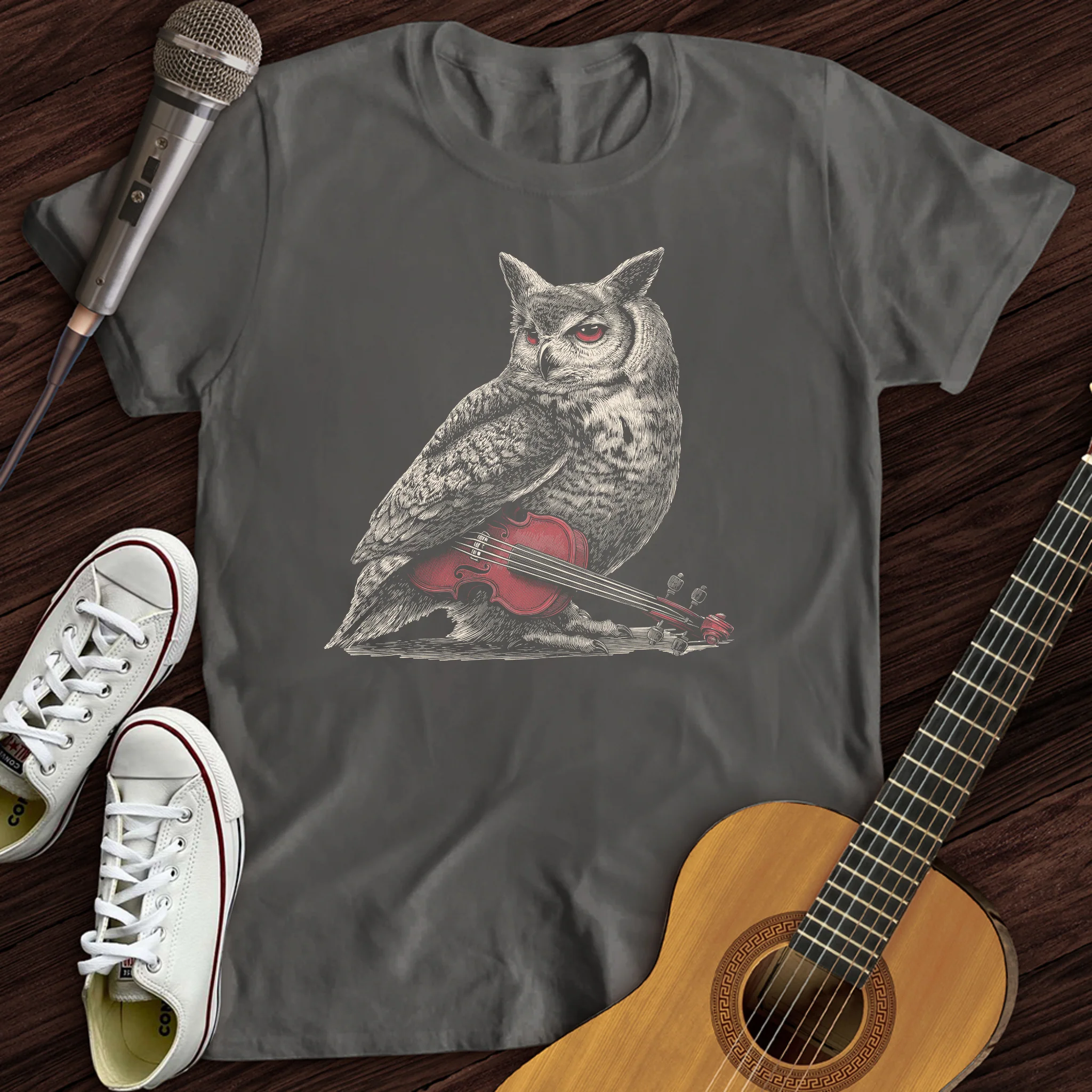 Owl Cello T-Shirt
