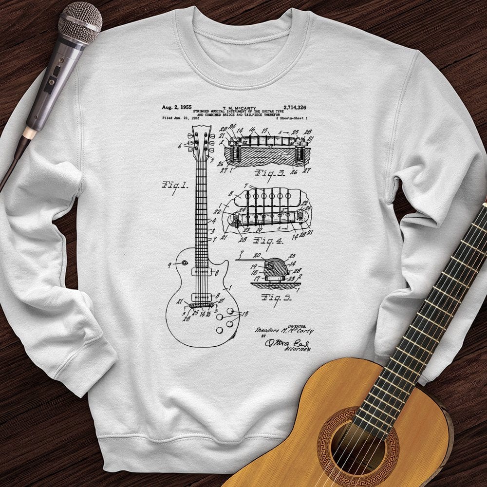 Anatomy Of A Guitar Crewneck