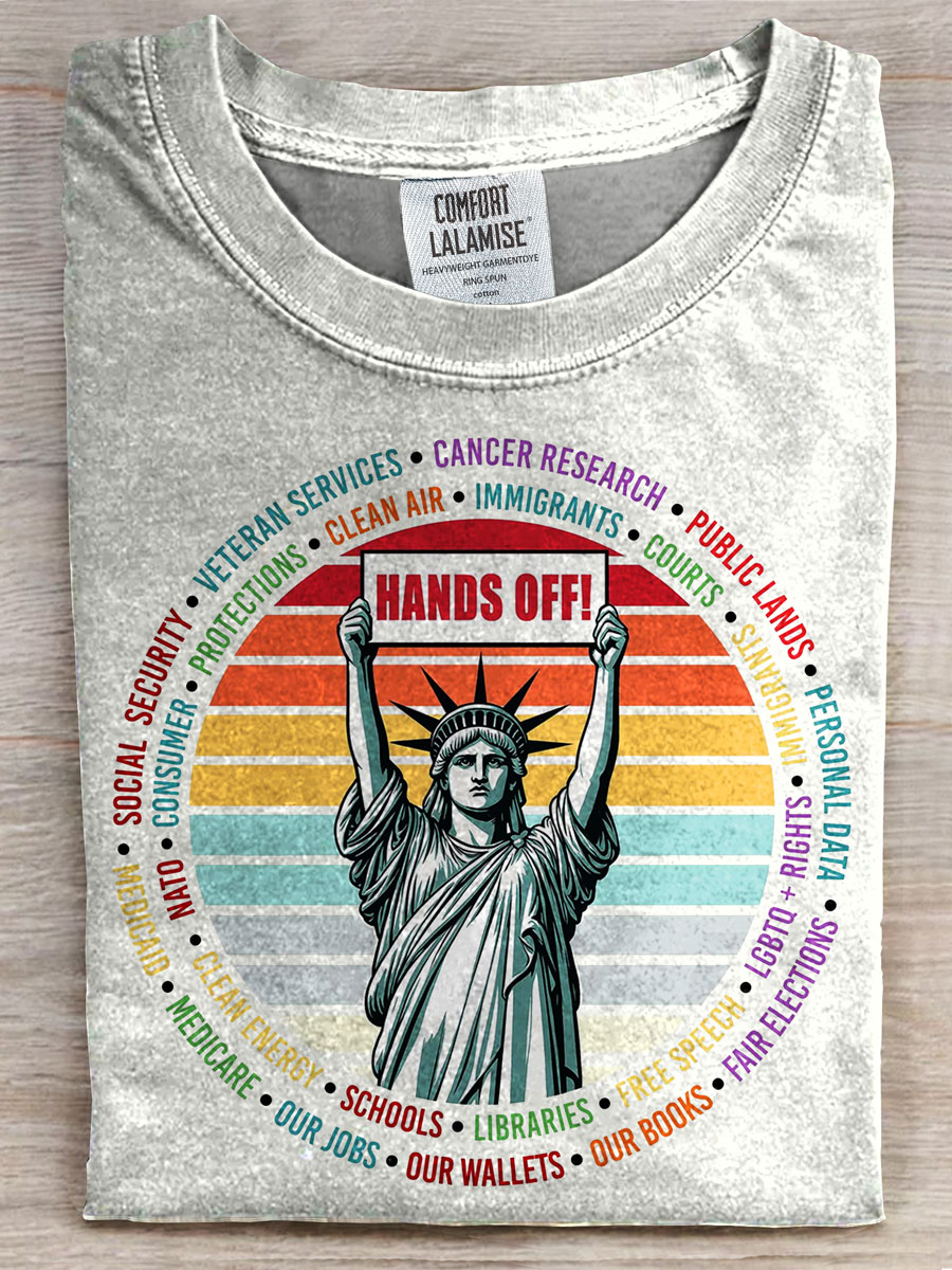 Liberty Vintage Print Casual T-shirt