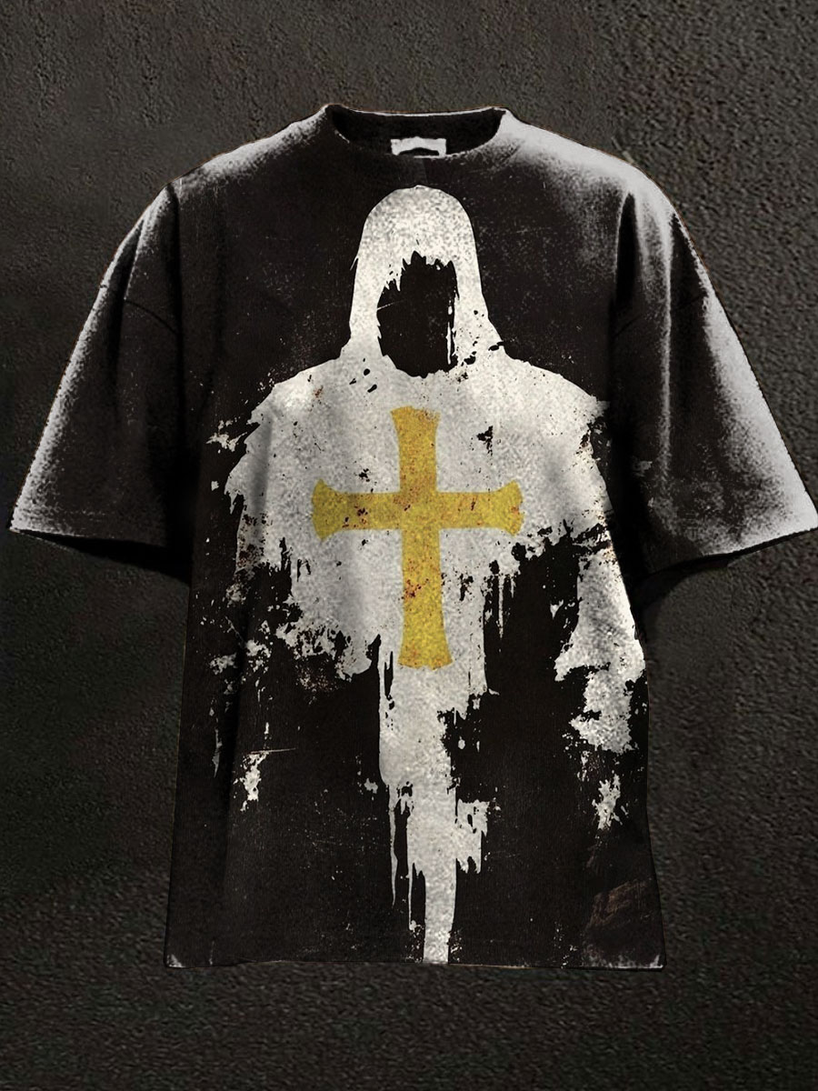 Dark Art Print Casual T-shirt