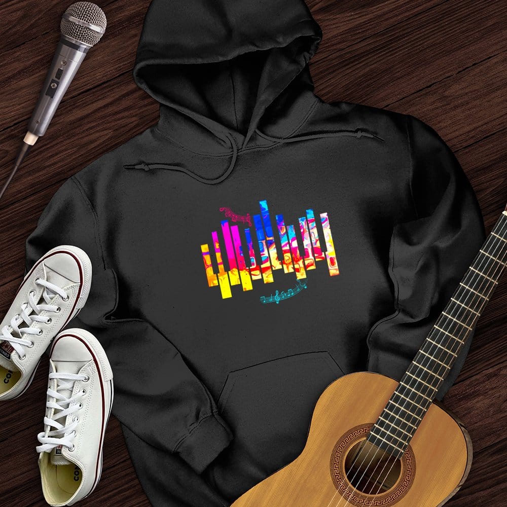 Piano Color Hoodie