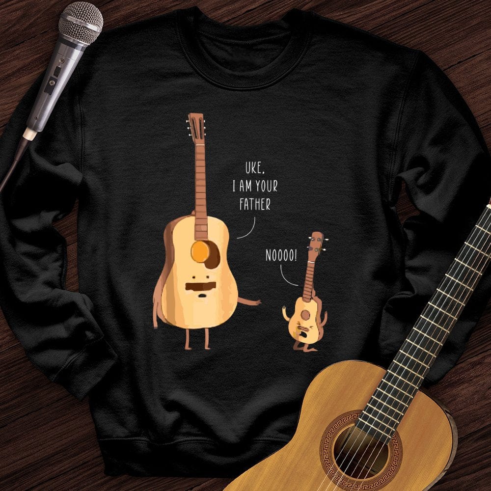 Uke, I Am Your Father Crewneck