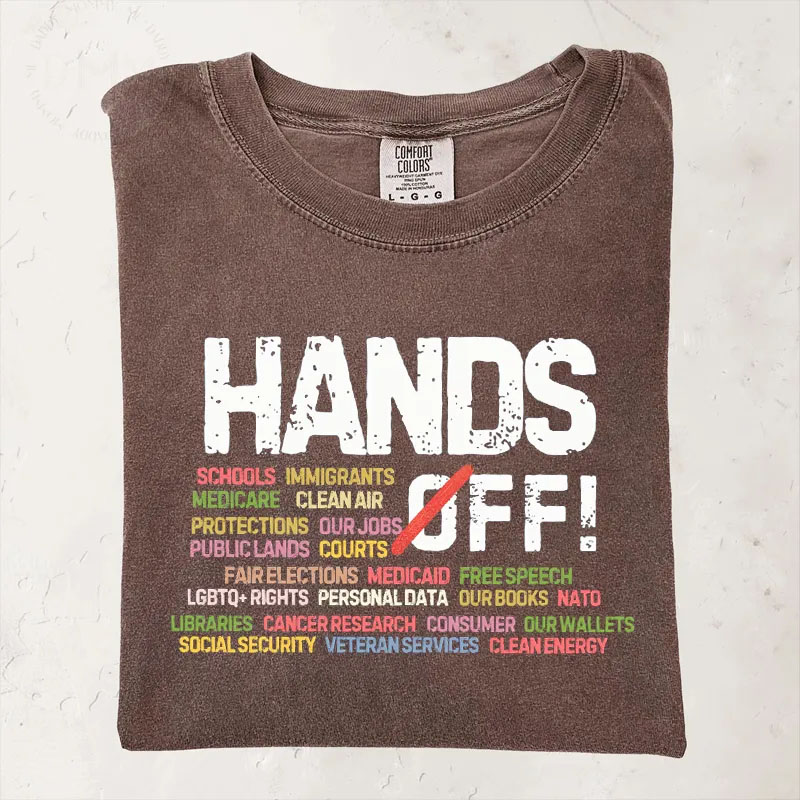 Hands Off Protest T-shirt