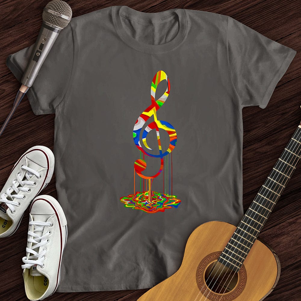 Melting Treble Clef T-Shirt