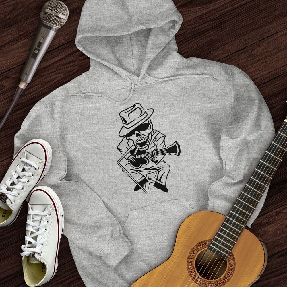 Skeleton Musician Hoodie