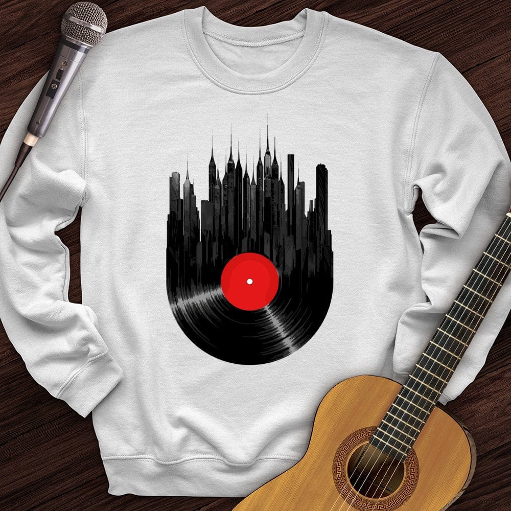 Vinyl Skyline Crewneck