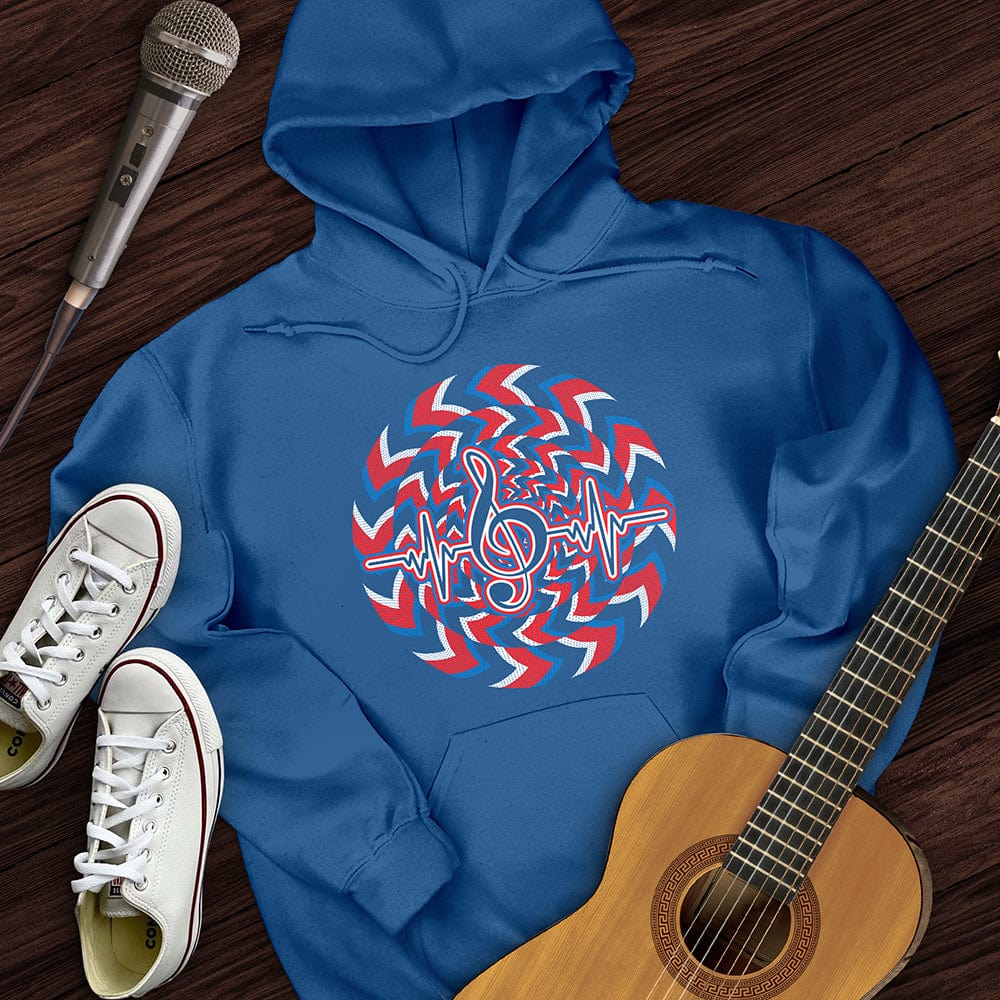 Heartbeat Music Note Hoodie
