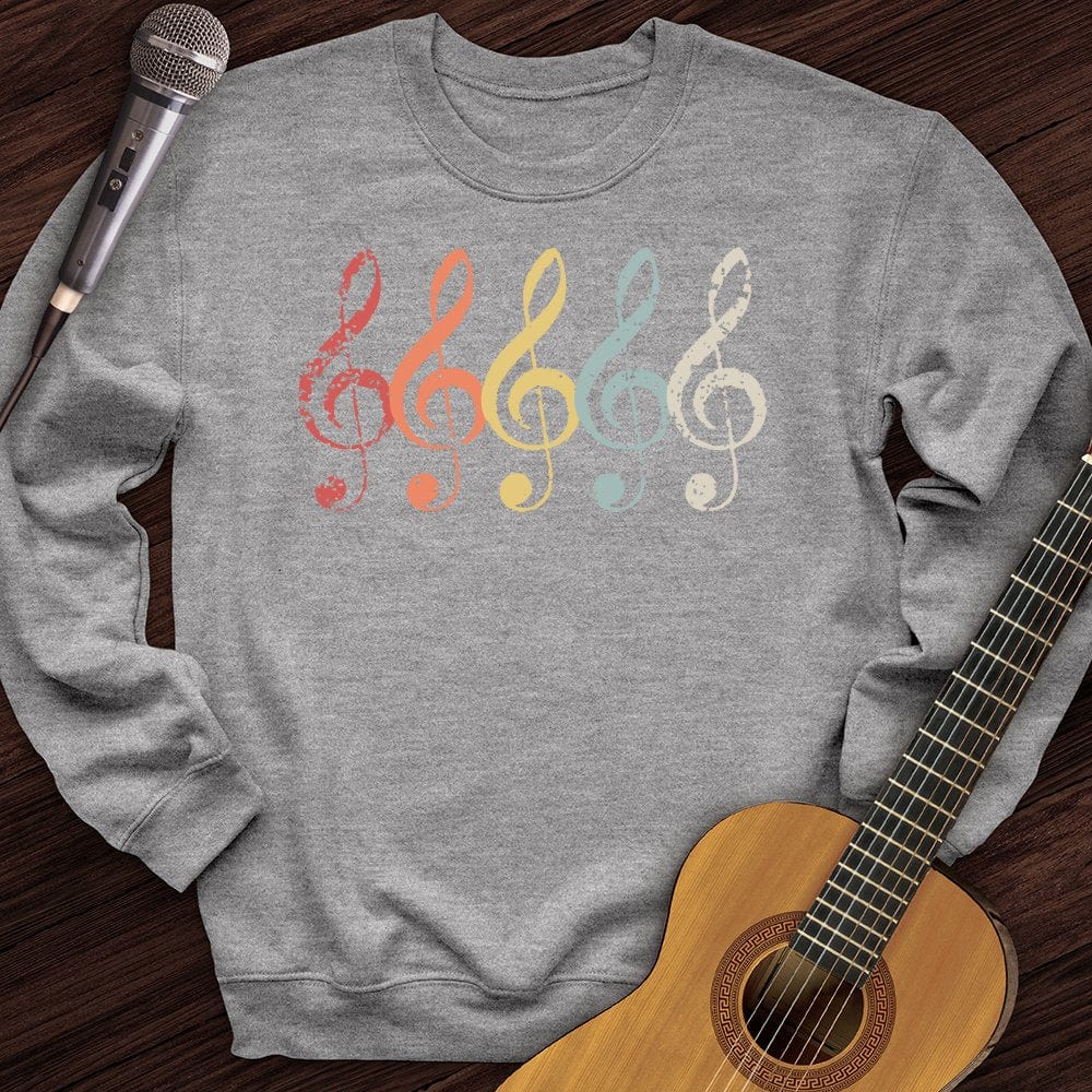 Vintage Treble Clef Crewneck