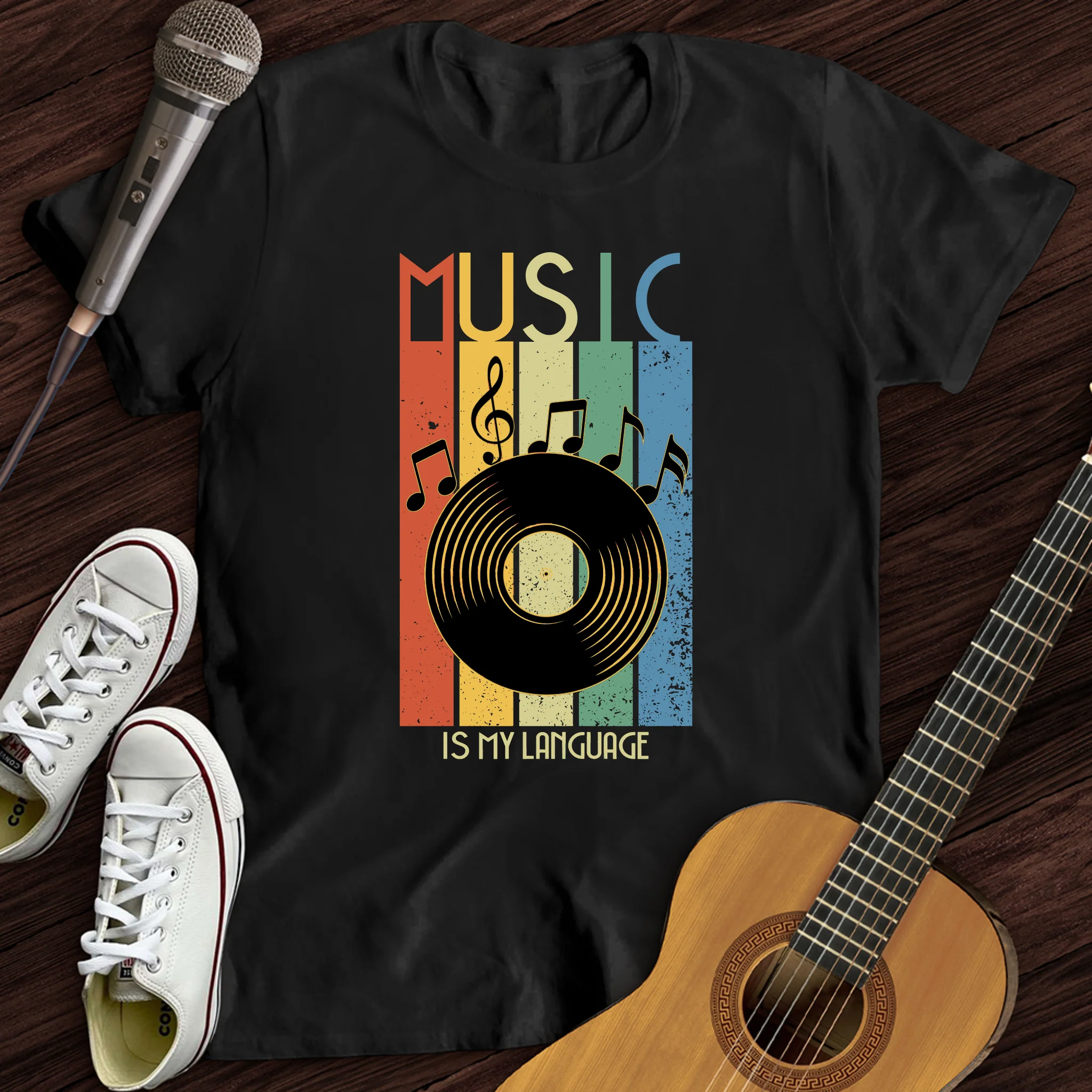 Music Is My Language T-Shirt