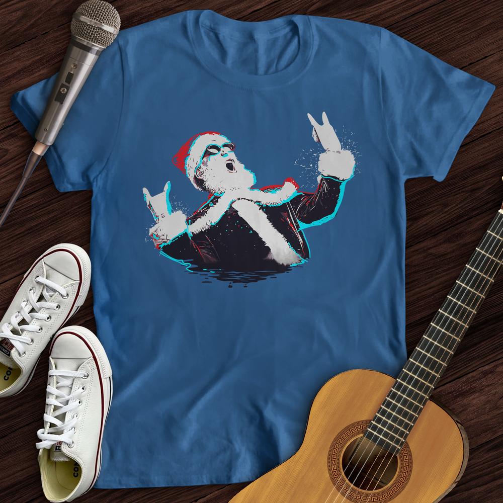 Rock and Roll Santa T-Shirt