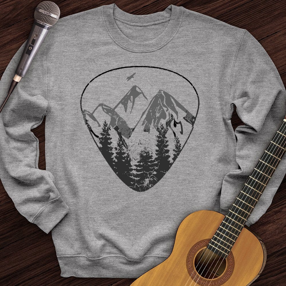 Wilderness Guitar Pick Crewneck