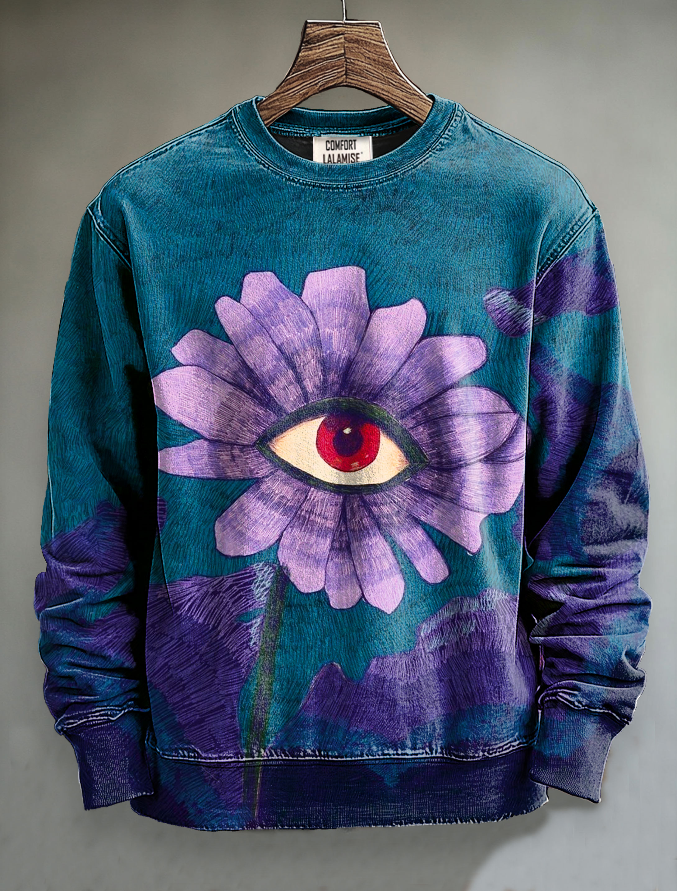 Vision Bloom Art Print Casual Sweatshirt