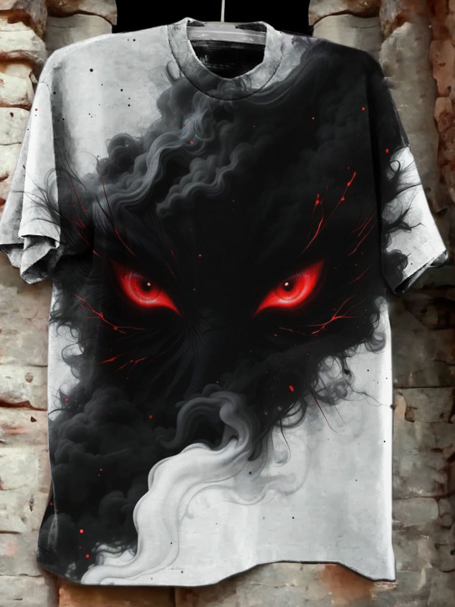 Dark Art Print Casual T-shirt