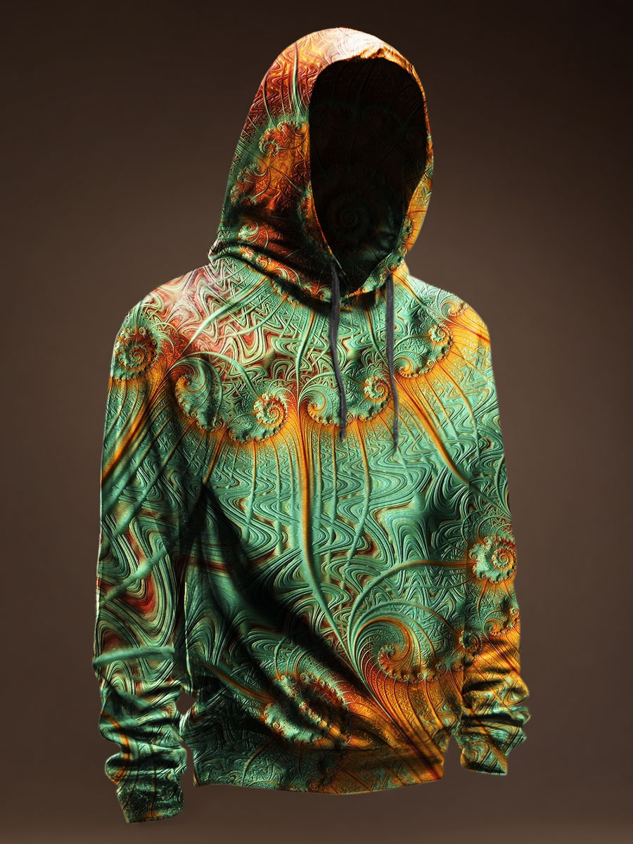 Abstract Art Prints Casual Hoodie Sweatshirt