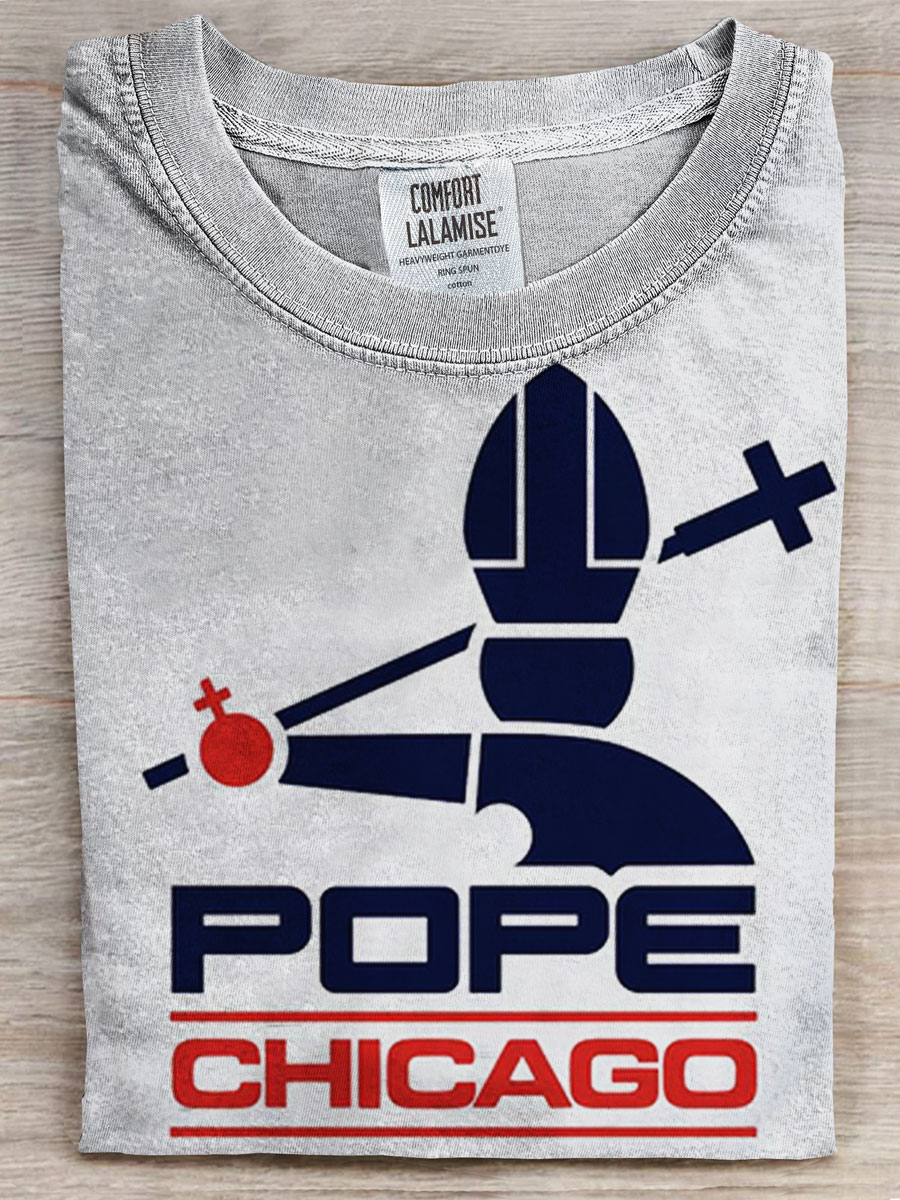 Catholicism Prints Casual T-shirt