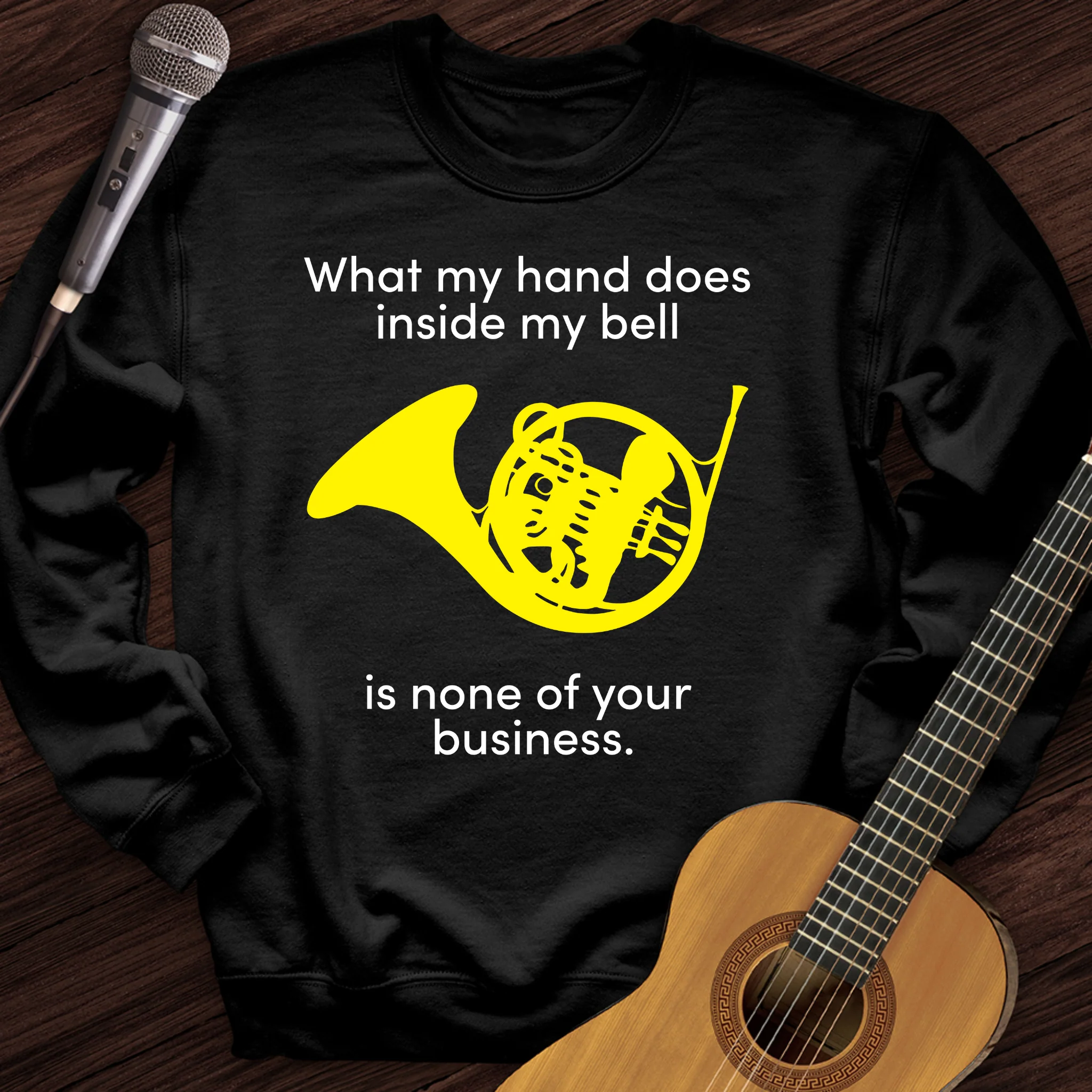 What My Hand Does Crewneck