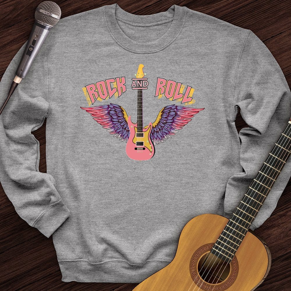 Rock and Roll is Pink Crewneck