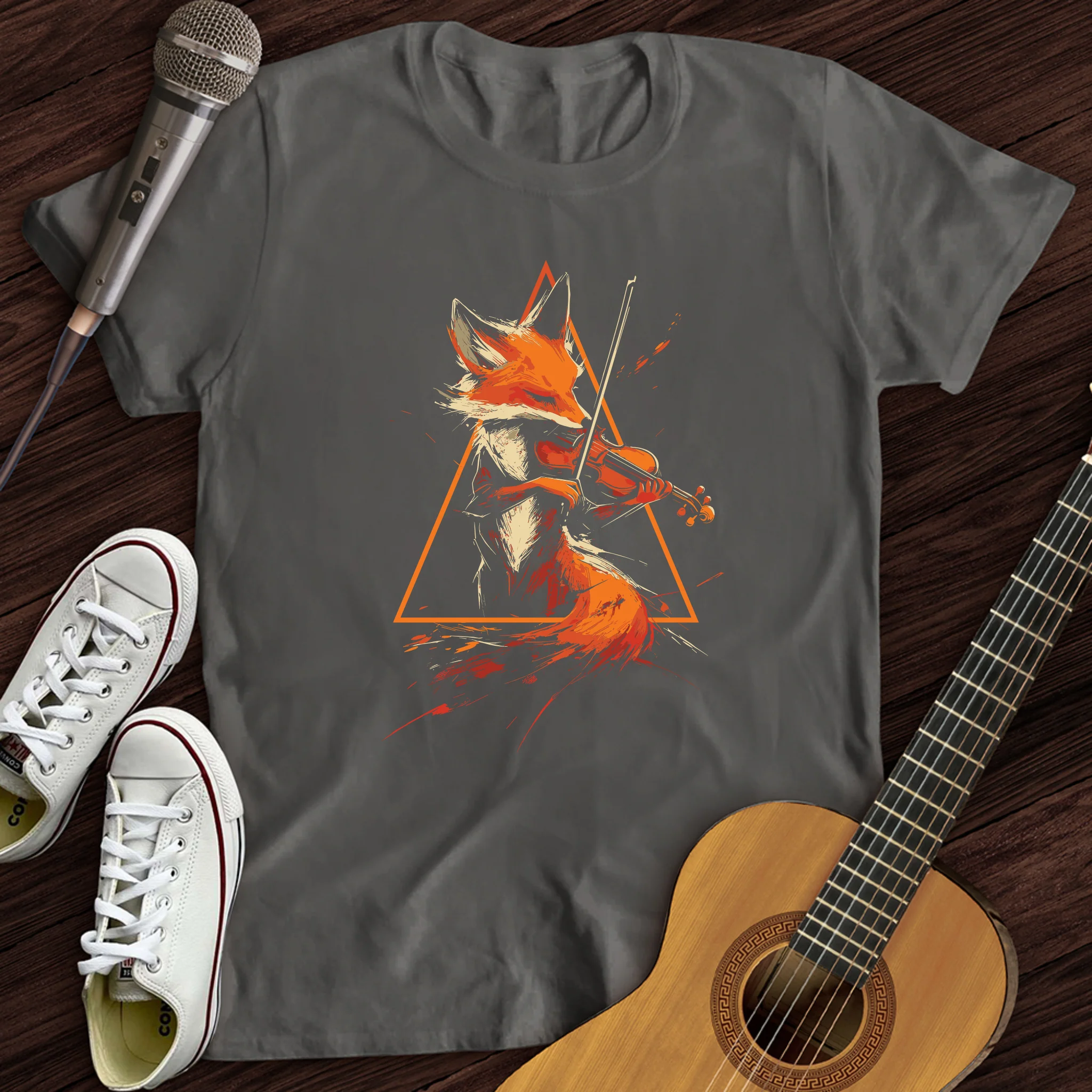 Fox Violin T-Shirt