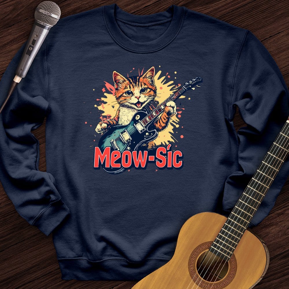 Meow-sic Crewneck