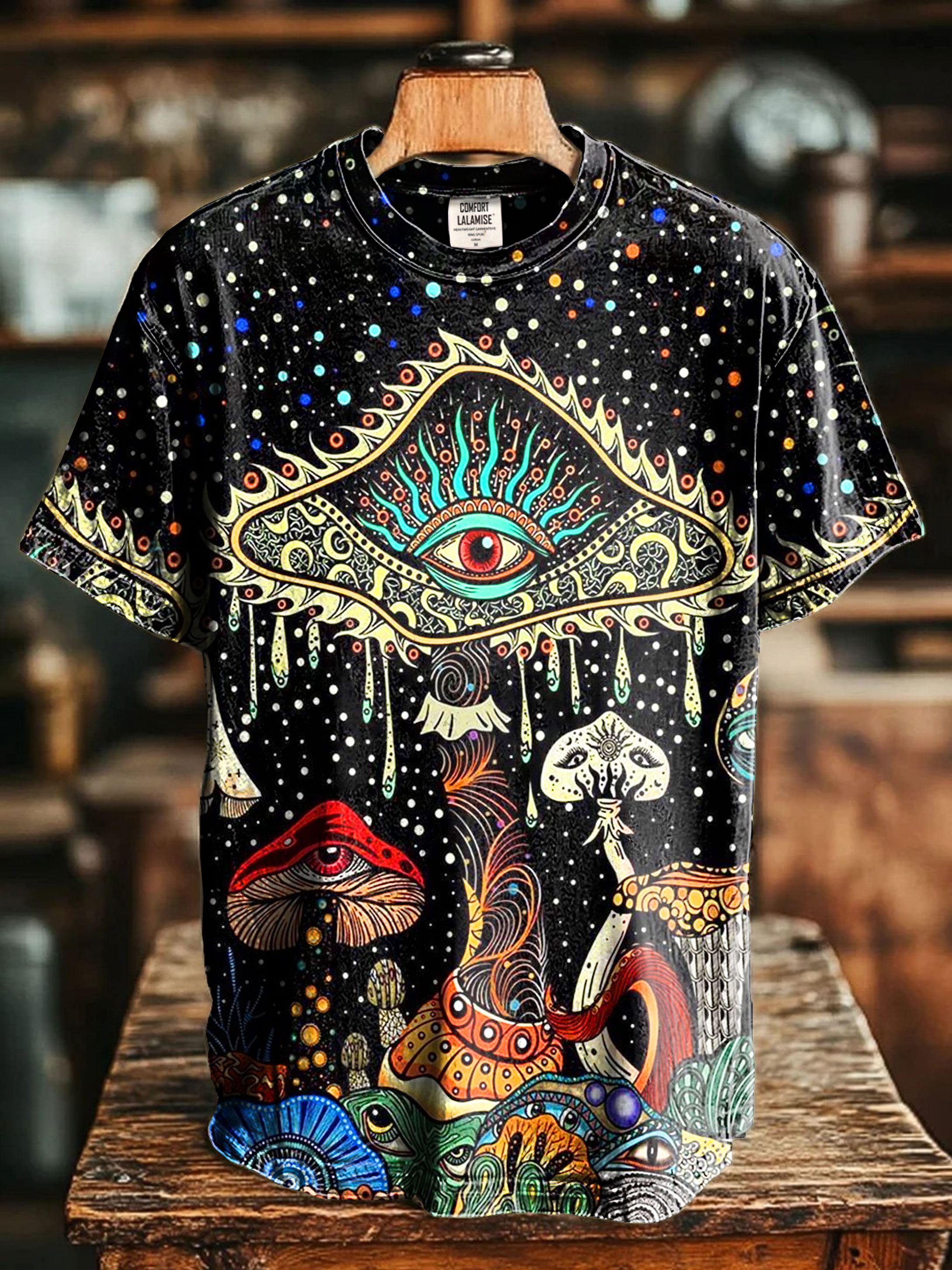 Dark Fantacy Art Print Short Sleeve T-shirt