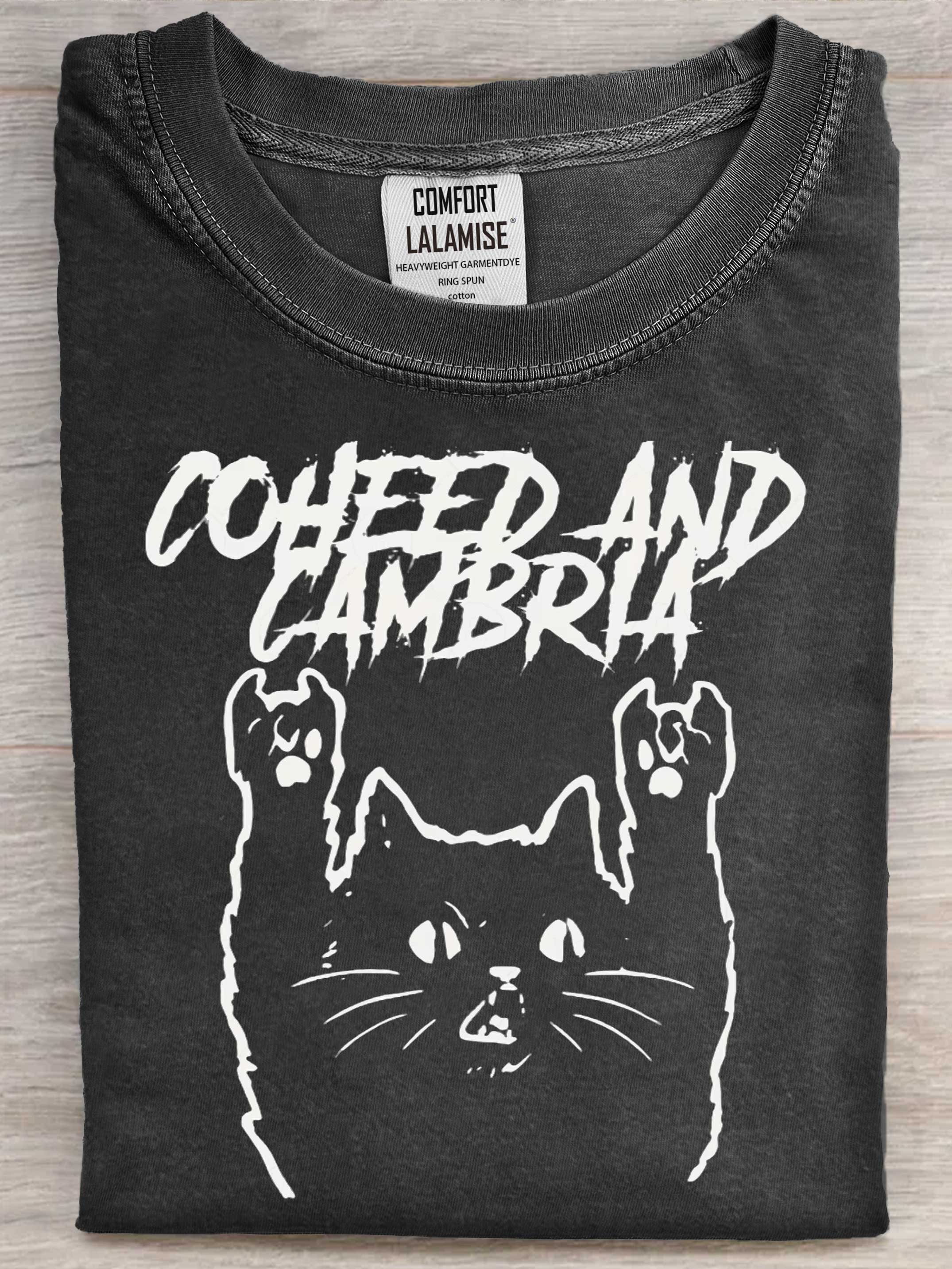Coheed and the cat Art Print Casual Short Sleeve T-shirt