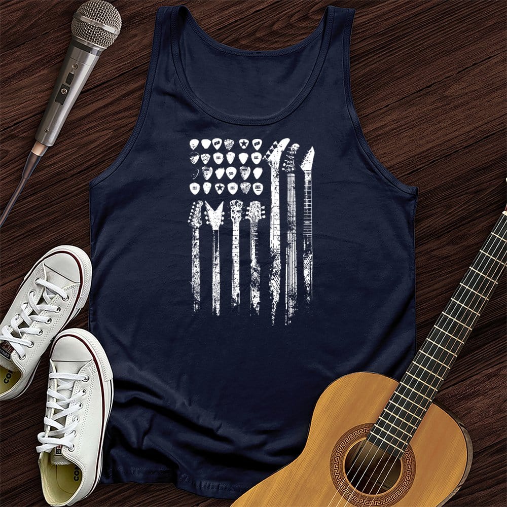 Guitar Flag Tank Top