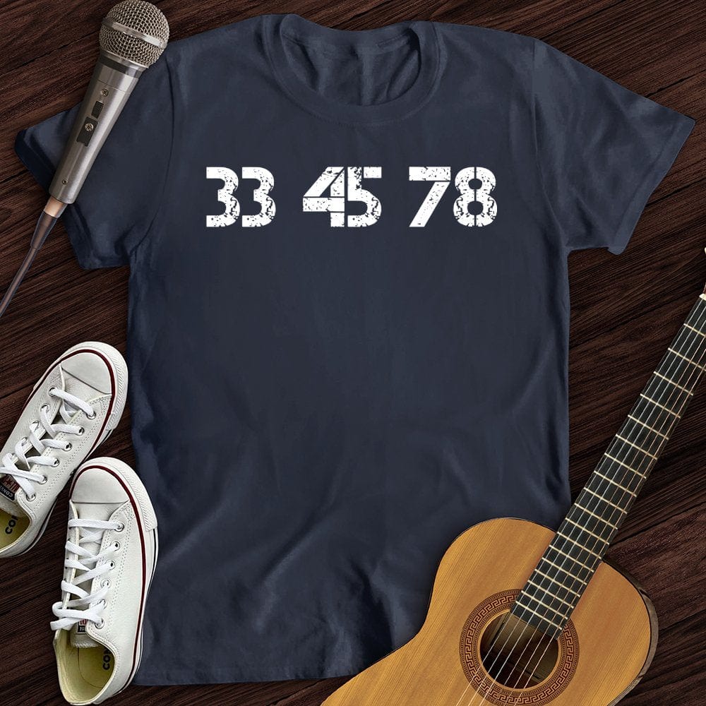 33-45-78 RPM Turntable T-Shirt