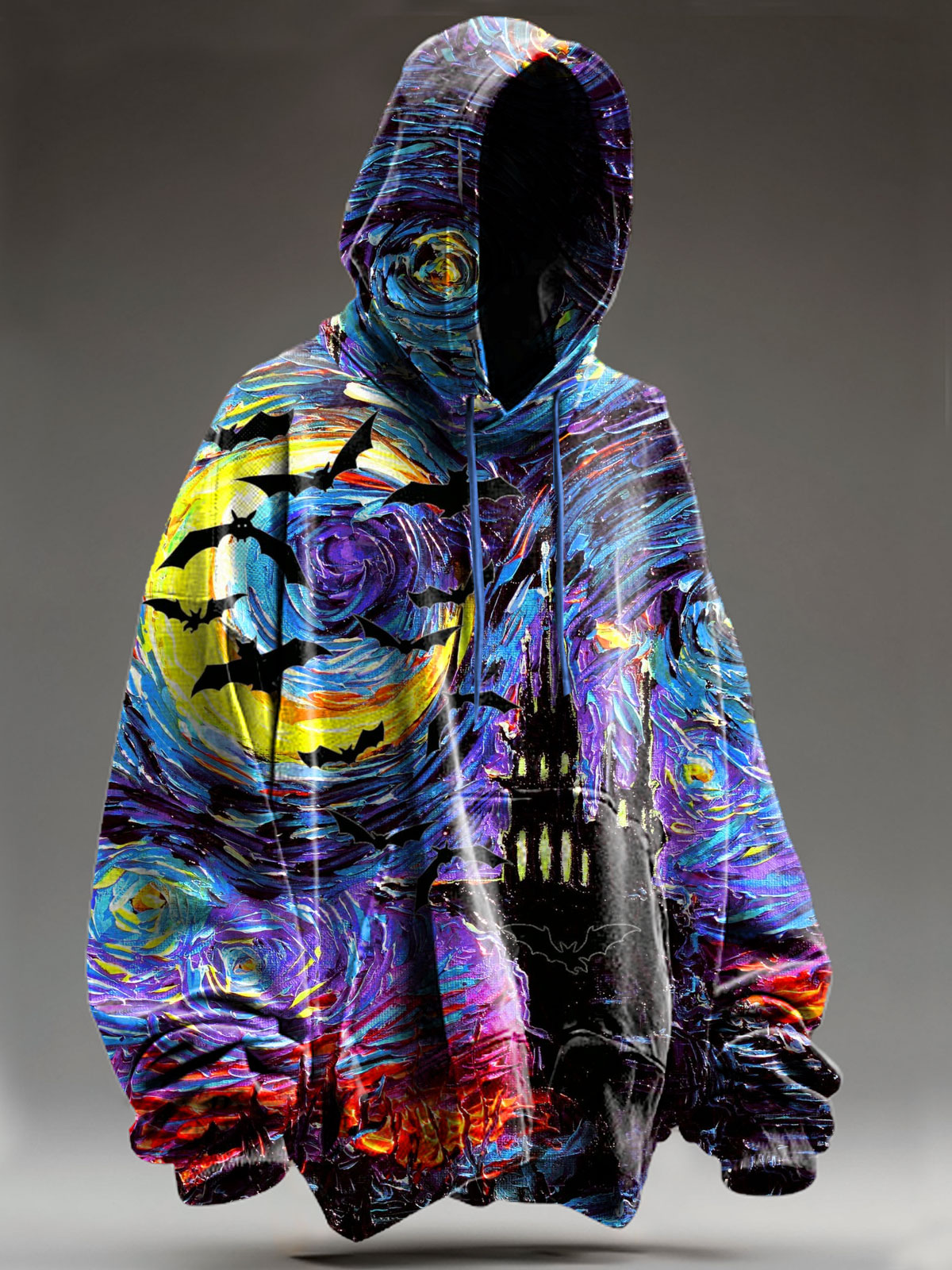 Halloween Painting Art Print Casual Sweatshirt