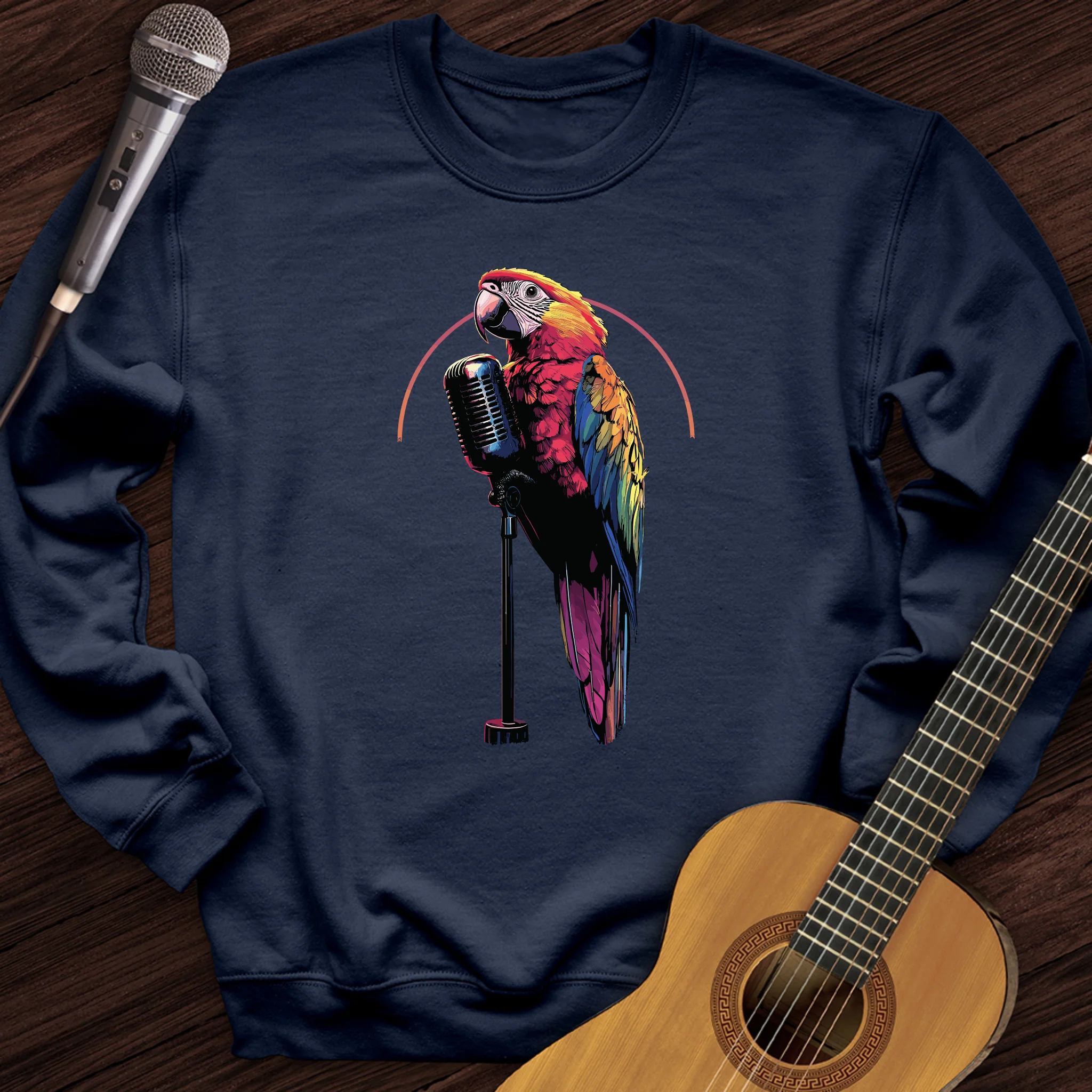 Parrot Microphone Crewneck