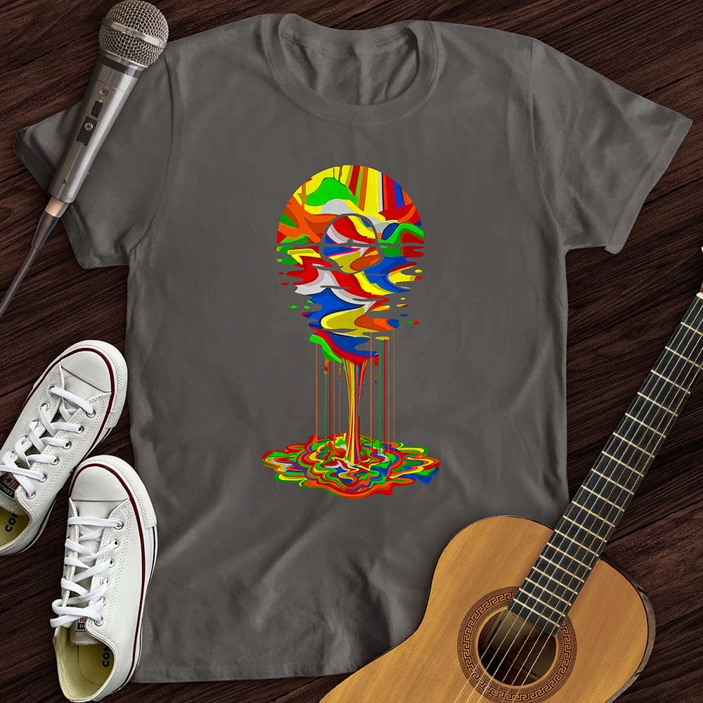 Melting Rainbow Vinyl T-Shirt