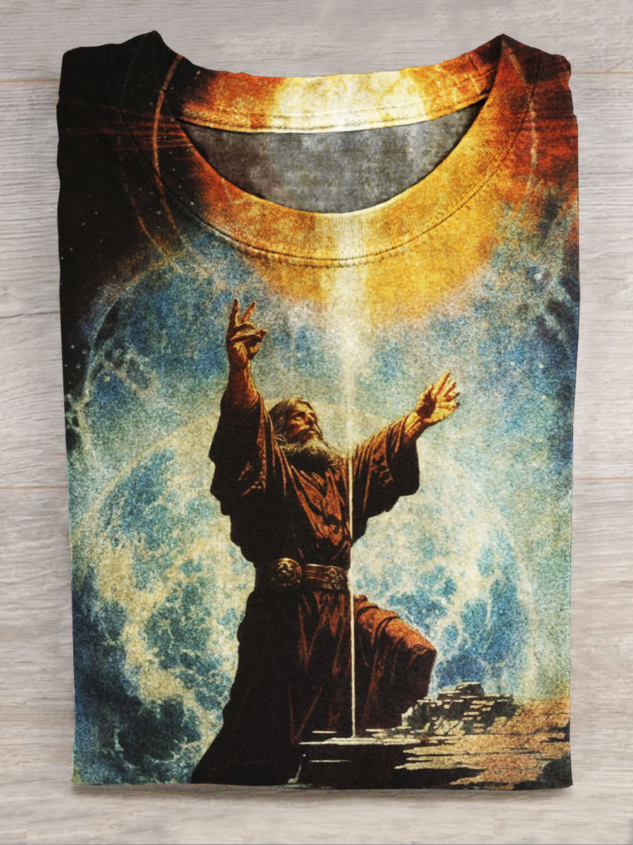 Dark Fantasy Art Print Short Sleeve Top