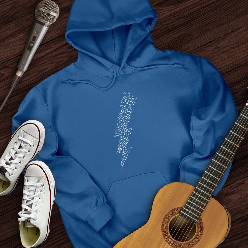 Lightening Bolt Music Note Hoodie