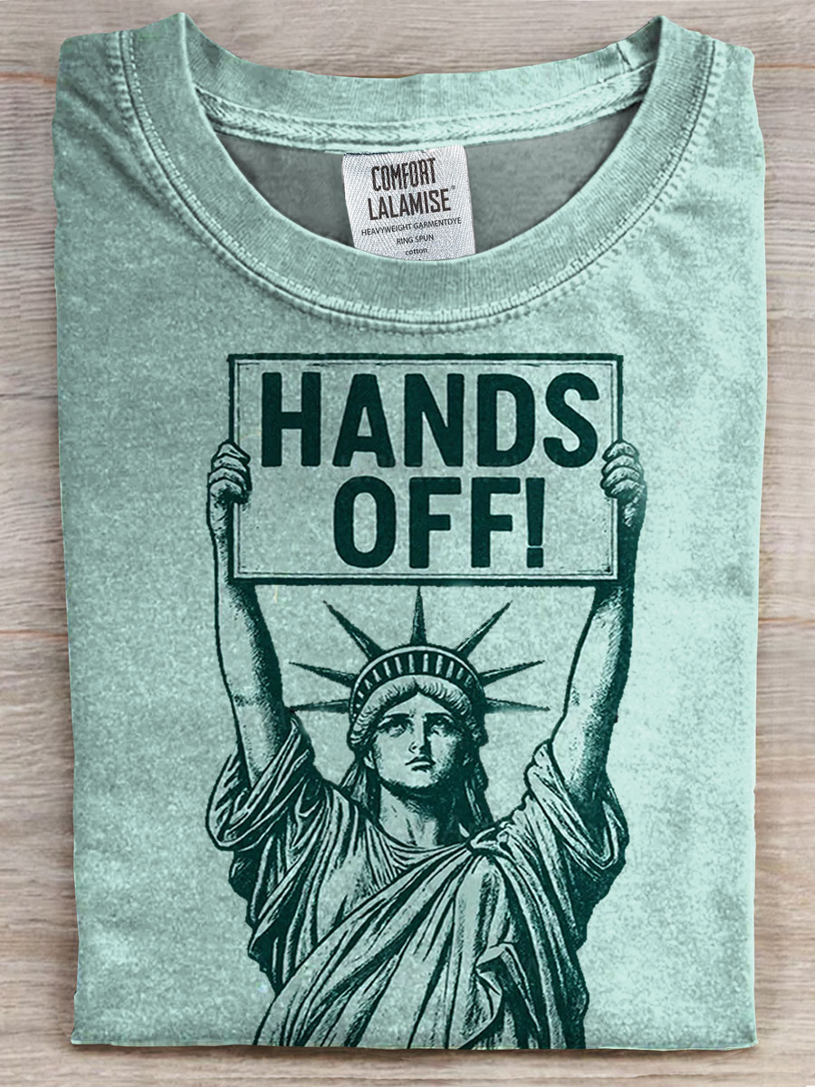 Vintage Liberty Print Casual T-shirt