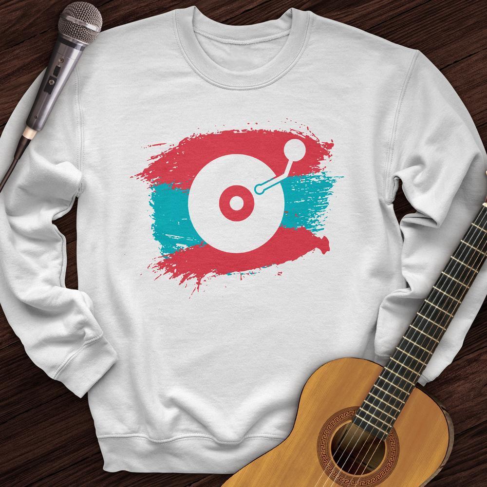 Painted Record Crewneck