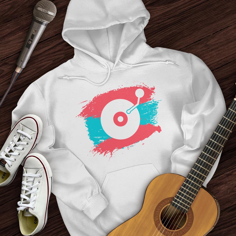 Painted Record Hoodie