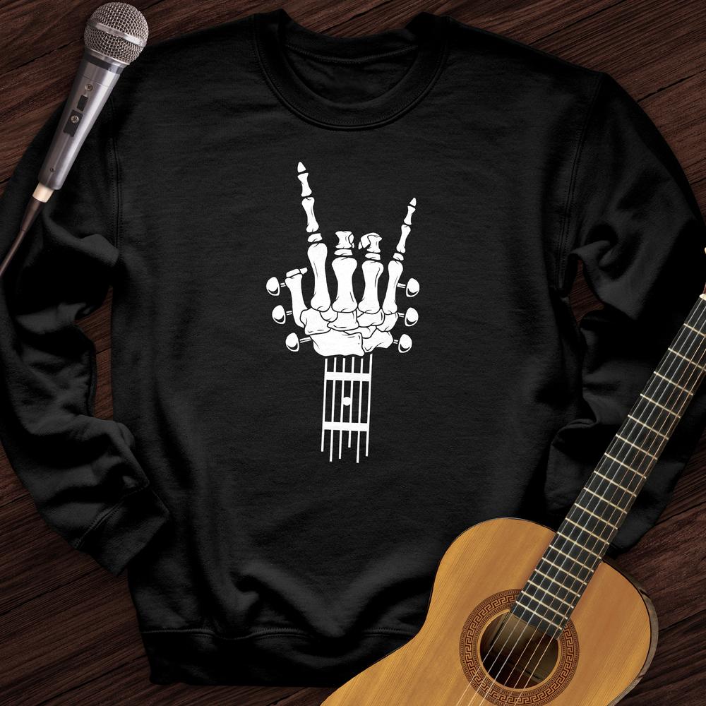 Skeleton Guitar Crewneck