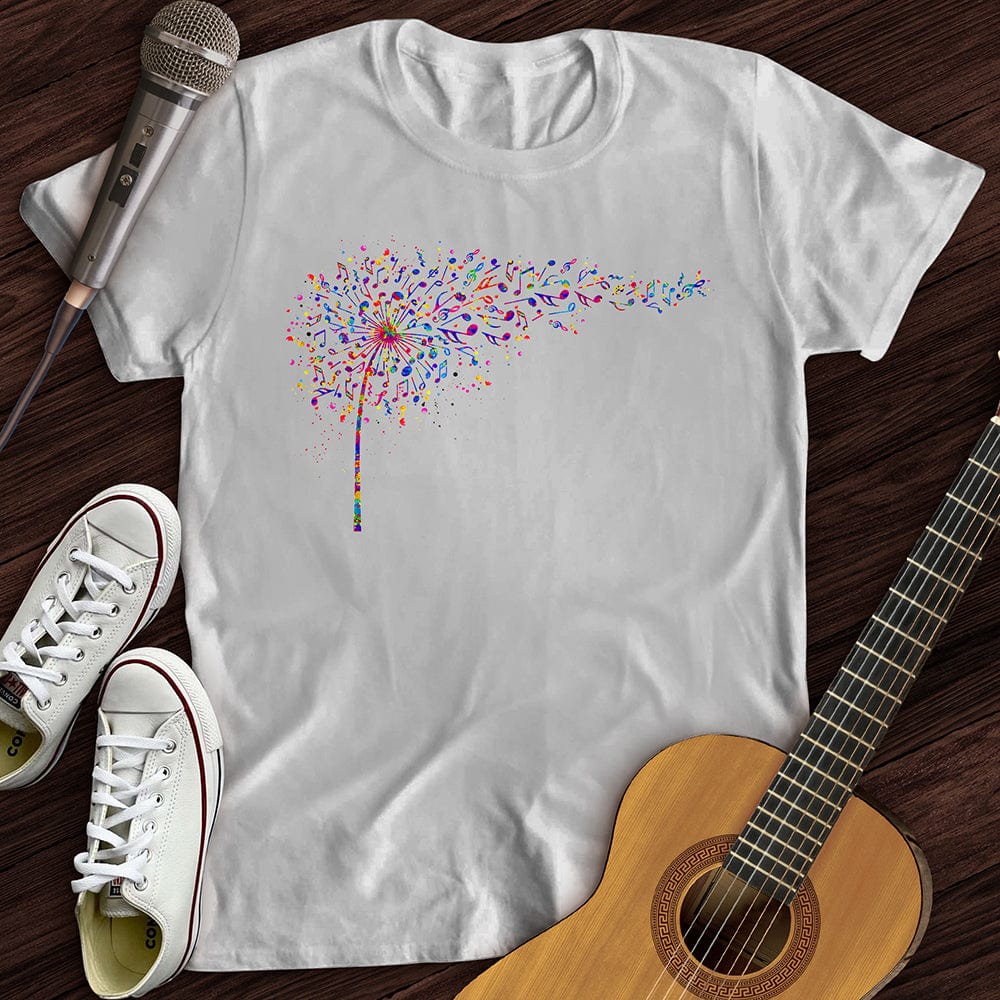 Rainbow Music Dandelion T-Shirt