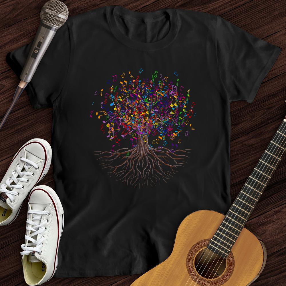 Music Note Tree T-Shirt