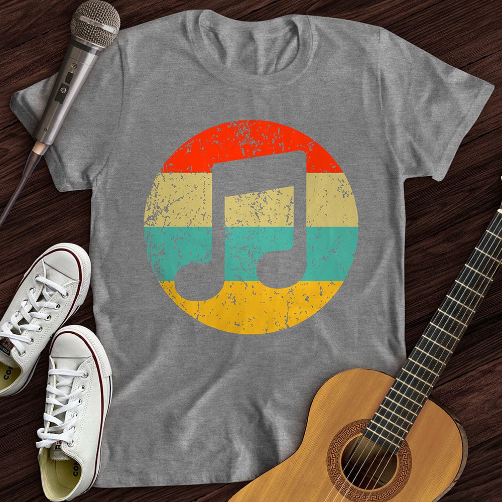Retro Music Note T-Shirt