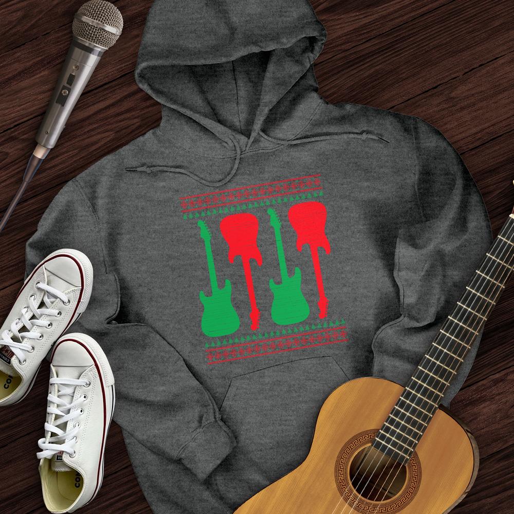 Ugly Guitar Holiday Hoodie