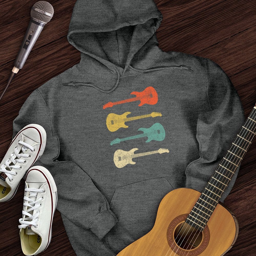 Vintage Bass Guitar Hoodie