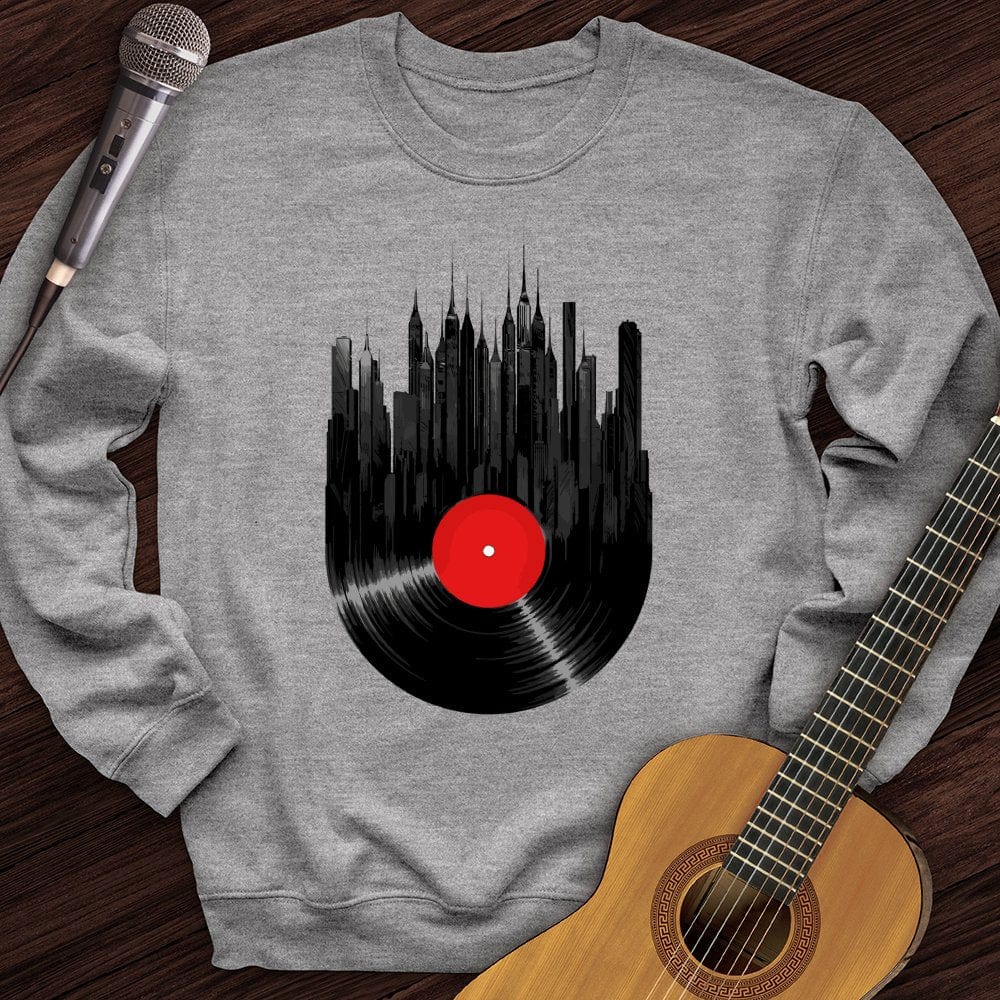 Vinyl Skyline Crewneck